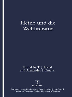 cover image of Heine Und Die Weltliteratur